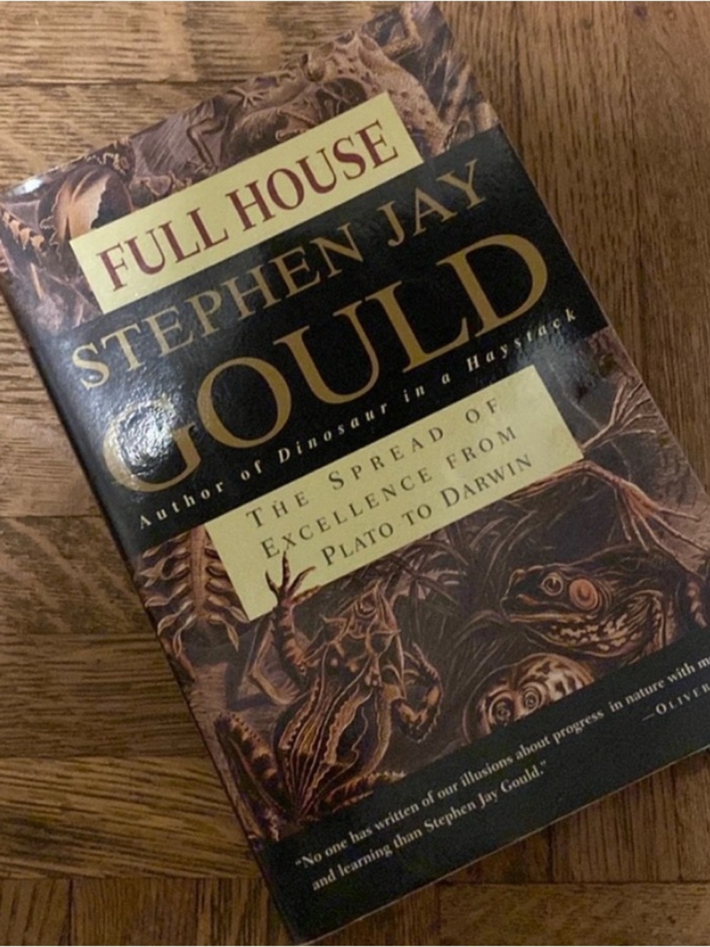 Stephen jay gould book full house